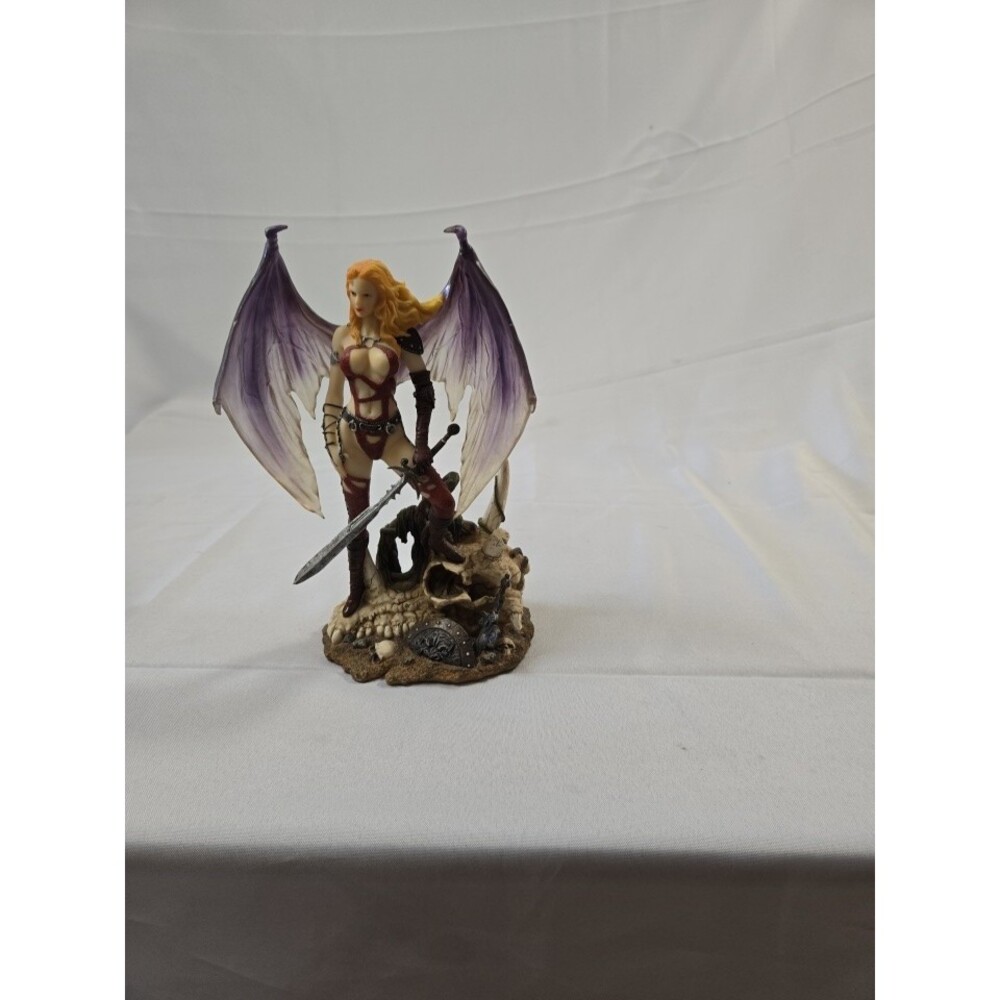 Myths And Legends Guardian Of The Sword Sculpture Figure RARE 10” 2004 NO BOX - Picture 3 of 7